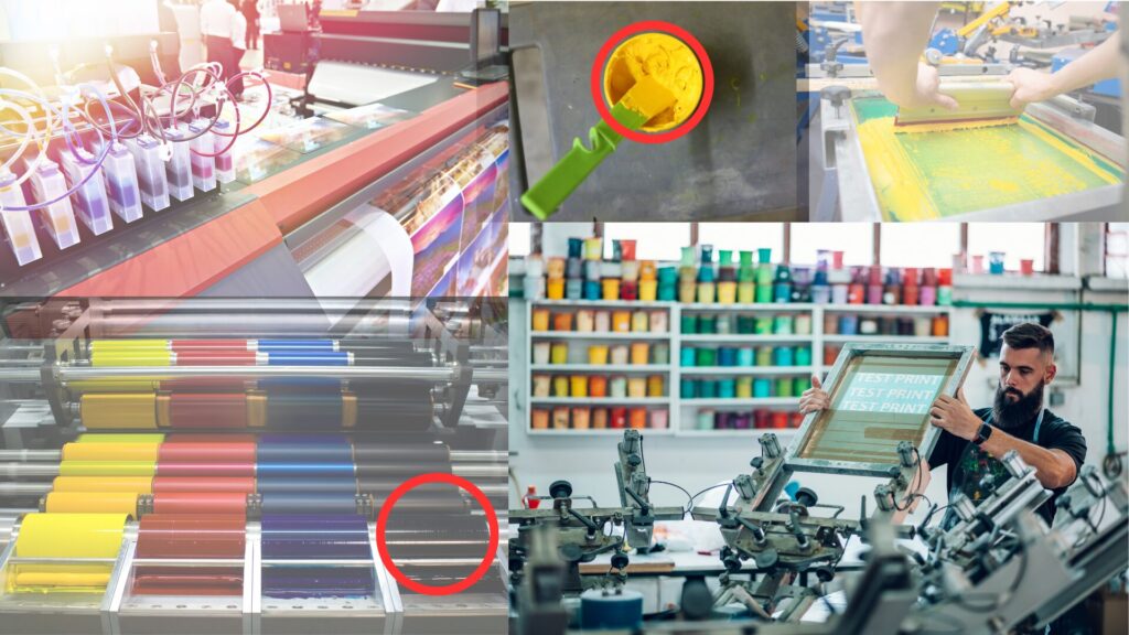 インキ製造でAIを活用するイメージ