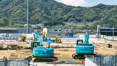 画像認識適用可能な建設現場のイメージ
