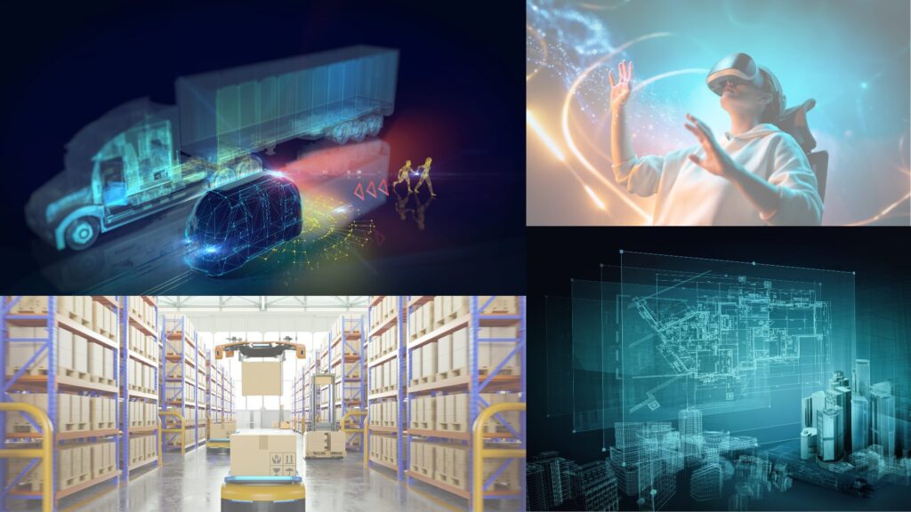 VGGT/3D視覚理解技術の活用イメージ