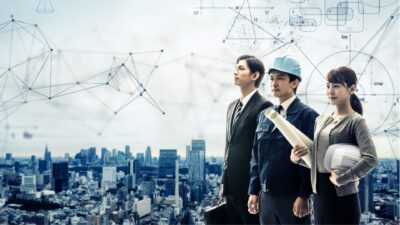 建設AIを導入する人のイメージ