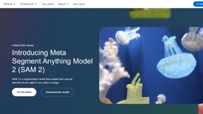 Meta AIによる画像認識モデル SAM2