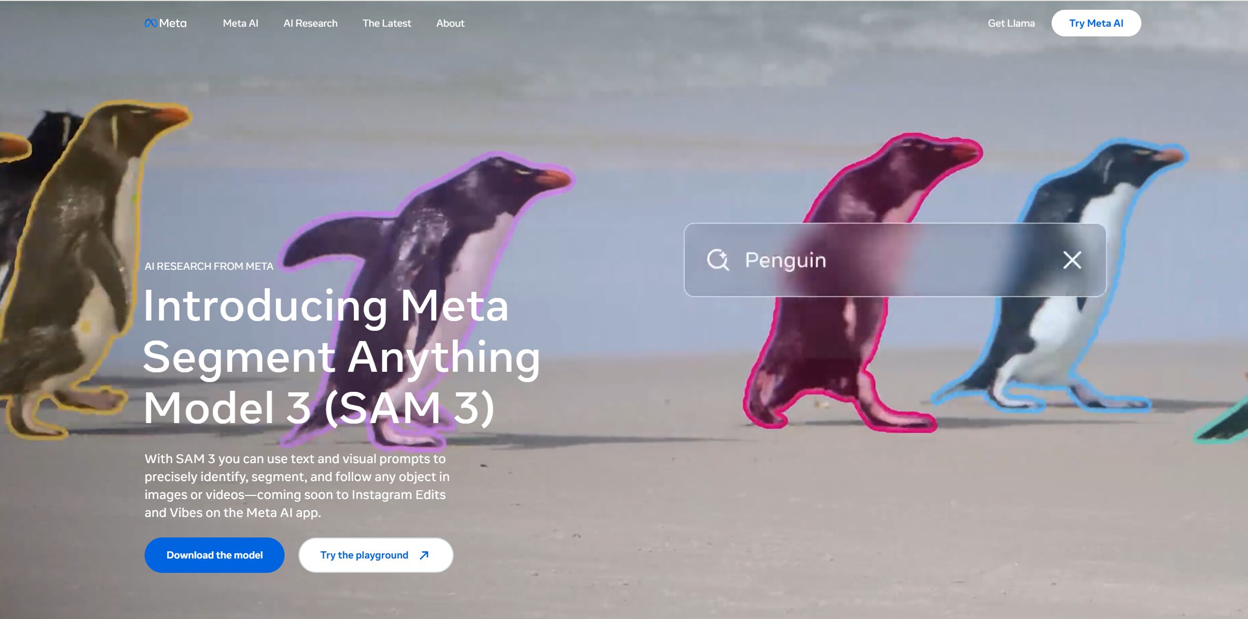 MetaのSegment Anything Model 3のポテンシャルとは | OkojoAI