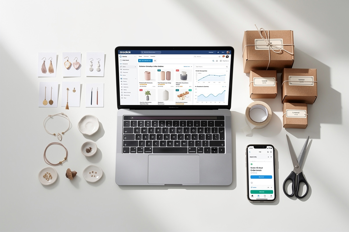EC商品登録のワークスペース